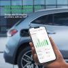 imageAutel MaxiCharger Home Electric Vehicle EV Charger up to 50 Amp 240V Level 2 WiFi and Bluetooth Enabled EVSE Hardwired IndoorOutdoor 25Foot Cable with Separate Holster SilverSilver