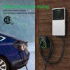imageAutel MaxiCharger Home Electric Vehicle EV Charger up to 50 Amp 240V Level 2 WiFi and Bluetooth Enabled EVSE Hardwired IndoorOutdoor 25Foot Cable with Separate Holster SilverSilver