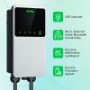 imageAutel MaxiCharger Home Electric Vehicle EV Charger up to 50 Amp 240V Level 2 WiFi and Bluetooth Enabled EVSE Hardwired IndoorOutdoor 25Foot Cable with Separate Holster SilverSilver