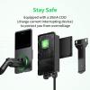 imageAutel MaxiCharger Home Smart AI Electric Vehicle EV Charger 50 Amp Level 2 WiFi and Bluetooth Enabled EVSE IndoorOutdoor Car Charging Station with inBody Holster and 25Foot Premium Cable50 Amp Hardwired