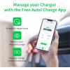 imageAutel MaxiCharger Home Smart AI Electric Vehicle EV Charger 50 Amp Level 2 WiFi and Bluetooth Enabled EVSE IndoorOutdoor Car Charging Station with inBody Holster and 25Foot Premium Cable50 Amp Hardwired
