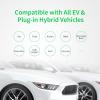 imageAutel MaxiCharger Home Smart AI Electric Vehicle EV Charger 50 Amp Level 2 WiFi and Bluetooth Enabled EVSE IndoorOutdoor Car Charging Station with inBody Holster and 25Foot Premium Cable40 Amp NEMA 1450 plug