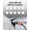 imageAutel MaxiCharger Level 2 EV Charger up to 40Amp 240V IndoorOutdoor Fast Electric Vehicle Charging Station with Flexible 25Foot Cable NEMA 1450 Plug WhiteWhite