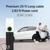 imageAutel MaxiCharger Level 2 EV Charger up to 40Amp 240V IndoorOutdoor Fast Electric Vehicle Charging Station with Flexible 25Foot Cable NEMA 1450 Plug WhiteWhite