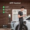 imageAutel MaxiCharger Level 2 EV Charger up to 40Amp 240V IndoorOutdoor Fast Electric Vehicle Charging Station with Flexible 25Foot Cable NEMA 1450 Plug WhiteWhite