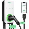 imageAutel MaxiCharger Level 2 EV Charger up to 40Amp 240V IndoorOutdoor Fast Electric Vehicle Charging Station with Flexible 25Foot Cable NEMA 1450 Plug WhiteWhite