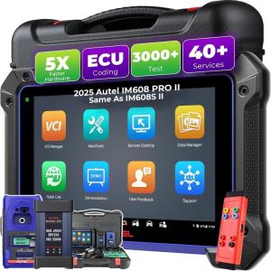 imageAutel MaxiIM IM608PRO 2 Scanner 2025 Same as IM608 IIIM608S II W XP400 PRO ampampGBOX3Advanced ECU Coding 40 Service 3000 Active Test OE Full Diagnostic CAN FDampamp DOIP Up of IM608 PROIM508S