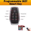 imageAutel Ikey Programmable Smart Key 2024 Newest Key Fob Universal Key Creation 7 Buttons UltraLong Range OEQuality for 700 Vehicle IKEYAT7TPRS Car Key Replacement Work for Autel KM100 IM508 IM608