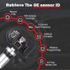 imageAutel MX Sensor Autel TPMS Sensor Set of 20 Programmable Sensors OELevel for Tire PressureTire Pressure 2 in 1 315MHz433MHz Pressin Programmable by TS508 TS408 TS508WF TS608 MS906TS MS906PROTSSensor Rubber 4pcs