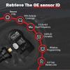 imageAutel MX Sensor Autel TPMS Sensor Set of 20 Programmable Sensors OELevel for Tire PressureTire Pressure 2 in 1 315MHz433MHz Pressin Programmable by TS508 TS408 TS508WF TS608 MS906TS MS906PROTSSensor Rubber 20pcs