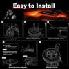 imageAutel MX Sensor Autel TPMS Sensor Set of 20 Programmable Sensors OELevel for Tire PressureTire Pressure 2 in 1 315MHz433MHz Pressin Programmable by TS508 TS408 TS508WF TS608 MS906TS MS906PROTSSensor Rubber 4pcs