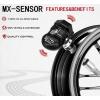imageAutel MX Sensor Autel TPMS Sensor Set of 20 Programmable Sensors OELevel for Tire PressureTire Pressure 2 in 1 315MHz433MHz Pressin Programmable by TS508 TS408 TS508WF TS608 MS906TS MS906PROTSSensor Rubber 4pcs