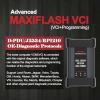 imageAutel MaxiFlash VCI Kit Bluetooth Vehicle Communication Interface ECU Programming SAE J2534 DPDU RP1210 CAN FD 4 CAN Channels ISO22900 Work with MaxiSYS MS909 MS909EV MS909CV MaxiCOM Ultra Lite