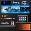 imageAutel MaxiSYS MS908CV II Heavy Duty Truck Scanner Better MS908CV Same as MS909CV Diagnostic Scan Tool for Commercial Vehicles J2534 ECU ProgrammingCoding 64 Services 3000 Active Tests