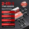 imageAutel TPMS Sensor 2in1 MXSensor 315Mhz433Mhz Bulk of 20 Tire Sensors Rubber Stem TPMS Sensors Programmable by Autel TS408S TS501 PRO TS508WF MK808STS TPMS RelearnActivate