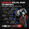 imageAutel TPMS Sensor 2in1 MXSensor 315Mhz433Mhz Bulk of 20 Tire Sensors Rubber Stem TPMS Sensors Programmable by Autel TS408S TS501 PRO TS508WF MK808STS TPMS RelearnActivate