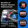 imageAutel TPMS Sensor MXSensor 2 in 1 315MHz  433MHz Pressin 100 Cloneable TPMS Programmable Sensors Tire Pressure Monitoring System Rubber Valves
