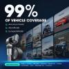 imageAutel TPMS Sensor MXSensor 2 in 1 315MHz  433MHz for 99 of Cars Wireless Programming 100 Cloneable Same as OE Sensors 6Year Battery Life Pressin Metal Valve 8PCS