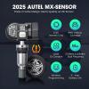 imageAutel TPMS Sensor MXSensor 2 in 1 315MHz  433MHz for 99 of Cars Wireless Programming 100 Cloneable Same as OE Sensors 6Year Battery Life Pressin Metal Valve 8PCS