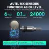 imageAutel TPMS Sensor MXSensor 2 in 1 315MHz  433MHz for 99 of Cars Wireless Programming 100 Cloneable Same as OE Sensors 6Year Battery Life Pressin Metal Valve 8PCS