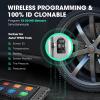 imageAutel TPMS Sensor MXSensor 2 in 1 315MHz  433MHz for 99 of Cars Wireless Programming 100 Cloneable Same as OE Sensors 6Year Battery Life Pressin Metal Valve 8PCS