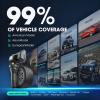 imageAutel TPMS Sensor MXSensor 2 in 1 315MHz  433MHz for 99 of Cars Wireless Programming 100 Cloneable Same as OE Sensors 6Year Battery Life Pressin Rubber Valve 8PCS