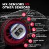 imageAutel TPMS Sensor MXSensor 2 in 1 Pressin Programmable TPMS Tire Pressure Sensor 315MHz433MHz 100 Cloneable Same as OEsensors Metal Valve Set of 4