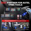 imageAutel TPMS Sensor Set of 4 2in 1MXSensor 315MHz  433MHz Dual Frequency 100 Programmable Replace OEM Sensor Work with Autel TPMS Tool TS408S TS501 TS508WF TS601 Pressin Metal Valve