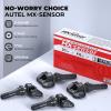 imageAutel TPMS Sensors MXSensor 2 in 1 315MHz  433MHz Same as OE Sensors for All Cars 100 Cloneable TPMS Programmable Sensors for Tire Pressure Monitoring System Rubber Valves Set of 4 Pieces
