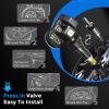 imageAutel TPMS Sensors MXSensor 315MHzampamp433MHz 2in1 TPMS Sensor Pressin Tire Pressure Monitoring System Sensor Cloneable Wireless Programming Replace 98 of OE Sensor SAE Strandard J1205J1206 Rubber