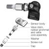 imageAutel TPMS Sensors Programmable Mx Sensor for Tire Pressure 315MHz  433MHz Pressin OELevel8pcs Metal valves Programmed by TS508 TS408 TS508WF TS608 TS900 MS906TS ITS600 PRO MS906PROTS