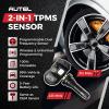 imageAutel TPMS Sensors Set of 4 MX Sensor 2 in 1 for Tire Pressure 315MHz  433MHz Pressin OELevel Rubber Stem TPMS Sensor Programmed by TS408S TS508 TS508WF MP900TS MS906 PROTS Scanner