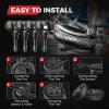 imageAutel TPMS Sensors Set of 4 MX Sensor 2 in 1 for Tire Pressure 315MHz  433MHz Pressin OELevel Rubber Stem TPMS Sensor Programmed by TS408S TS508 TS508WF MP900TS MS906 PROTS Scanner