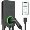 imageAutel Home Level 2 EV Charger up to 40Amp 240V IndoorOutdoor Fast Electric Vehicle Charging Station with Flexible 25Foot Cable NEMA 1450 Plug Dark Gray