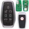 imageAutel Ikey Programmable Smart Key 2024 Newest Key Fob Universal Key Creation 7 Buttons UltraLong Range OEQuality for 700 Vehicle IKEYAT7TPRS Car Key Replacement Work for Autel KM100 IM508 IM608
