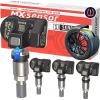 imageAutel MXSensor 2 in 1 315MHz  433MHzPressin 100 Cloneable TPMS Programmable Sensors for Tire Pressure Monitoring SystemMetal ValvesSet of 4 Pieces