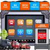 imageAutel MaxiSYS MS908CV II Heavy Duty Truck Scanner Better MS908CV Same as MS909CV Diagnostic Scan Tool for Commercial Vehicles J2534 ECU ProgrammingCoding 64 Services 3000 Active Tests
