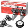 imageAutel TPMS Sensor MXSensor 2 in 1 Pressin Programmable TPMS Tire Pressure Sensor 315MHz433MHz 100 Cloneable Same as OEsensors Metal Valve Set of 4