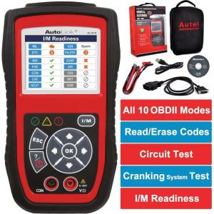 imageAutel AutoLink AL439 OBD2EOBD Code Reader and Electrical Testing Tool Better AL329 OBD2 Scanner Full OBDII 10 Modes OBDII ampamp CAN Diagnostic Tool Circuit Test Start Systems Test Ready Test