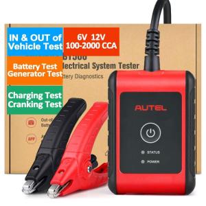 imageAutel Car Battery Tester MaxiBAS BT506 Lite of BT508BT608BT609 6v 12v 1002000 CCA Battery Analyzer Adaptive Conductance Cranking Charging System Test Battery Diagnostic Tool for All Vehicles
