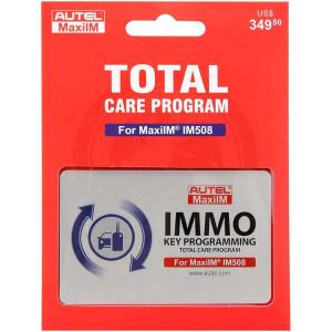 imageAutel MaxiIM IM508 IM508S 1Year Update Service Total Care Program TCP Card One Year Software Subscription ampamp Warranty