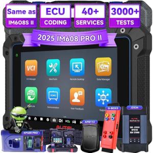 imageAutel MaxiIM IM608 PRO II Autel Scanner Upgrade of IM608 PRO IM608 II Include XP400PRO GBox 3 APB112 40 Function Services 3000 Active Test CAN FD DOIP Full System Diagnostic