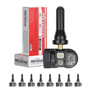 imageAutel TPMS Sensor MXSensor 2 in 1 315MHz  433MHz for 99 of Cars Wireless Programming 100 Cloneable Same as OE Sensors 6Year Battery Life Pressin Rubber Valve 8PCS