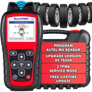 imageAutel TS508WF Tire Sensor Programmer Autel TPMS Tool Free Update TPMS RelearnReset ReadClear TPMS DTCs Activate Tire Sensor Program MX Sensor Better TS401 TS408 TS501 TS508 Lite TS900
