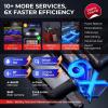 imageAutel MaxiPRO MP900TS Scanner 2025 Levelup of MP808STS MP808BT Pro MS906TS wDoIP CANFD 40 Services OE ECU Coding TPMS Programming Relearn BiDirectional Test All System Scan FCA SGW
