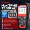 imageAutel MaxiTPMS TS508WF KIT 2025 TPMS Programming Relearn Tool with 4PCS Autel MX Sensor 120 WiFi Ver of TS601 TS508 TS501 PRO RelearnActivate All TPMS Sensor TPMS Reset Lifetime Free Update