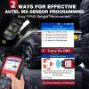 imageAutel MaxiTPMS TS508WF KIT 2025 TPMS Programming Relearn Tool with 4PCS Autel MX Sensor 120 WiFi Ver of TS601 TS508 TS501 PRO RelearnActivate All TPMS Sensor TPMS Reset Lifetime Free Update
