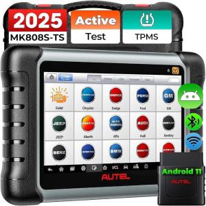 imageAutel MaxiCOM MK808STS OBD2 Scanner 2025 Updated of MK808BT PRO MK808TS MX808TS TS601 with Bidirectional Test 28 Service 150 Makes TPMS Programming Relearn Retrofit AllSystem Scan OS 11 464G