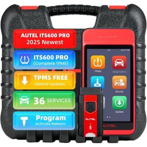 imageAutel MaxiTPMS ITS600Pro TPMS Programming Tool with Full TPMS Upgraded Version of TS508 TS608 MK808TS ITS600 Complete TPMS Functions 36 Services All System Diagnostics Free Lifetime TPMS Updates