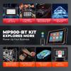 imageAutel MaxiPRO MP900BT KIT Scanner 2025 Levelup of MP900ZBT MP808BT Pro MP808BT KIT with DoIP CANFD 40 Services OE ECU Coding 11 PCS OBD1 Cables BiDirectional 150 Makes FCA Renault SGW